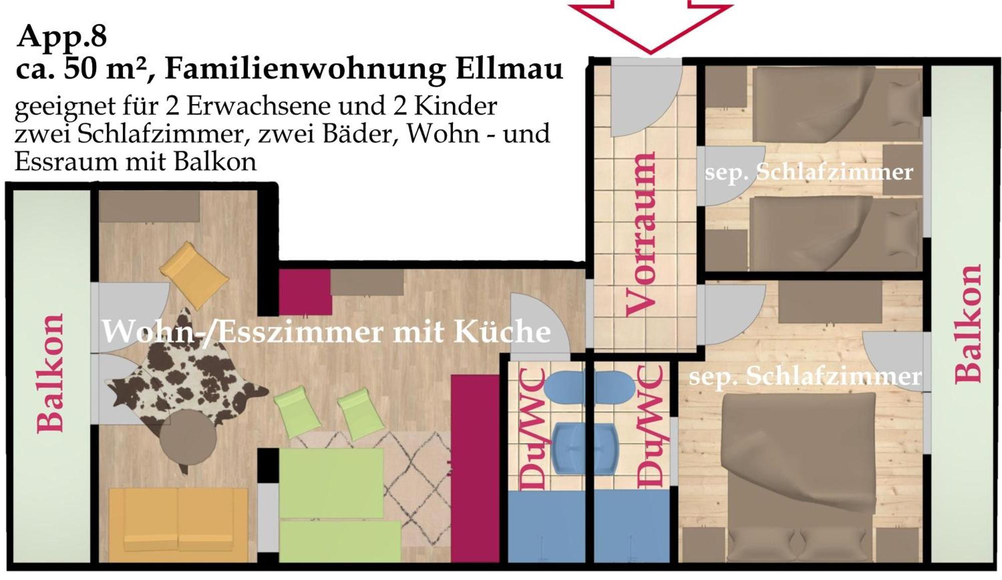 Kaiserapart Ellmau Zentrum Exterior photo